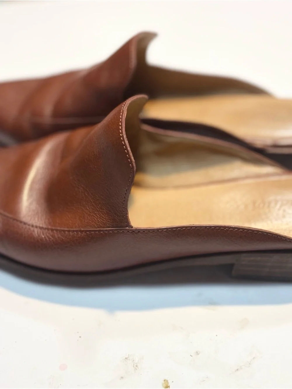 The Frances Loafer Mules in leather from Madewell 8.5 - Picture 3 of 13